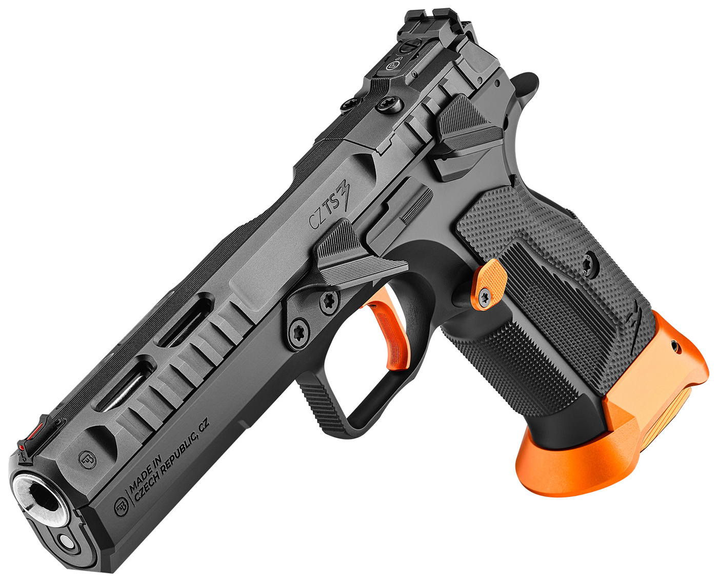 TS 3 Orange 9mmLuger 20 Schuss - 2 Reservemagazine Single Action