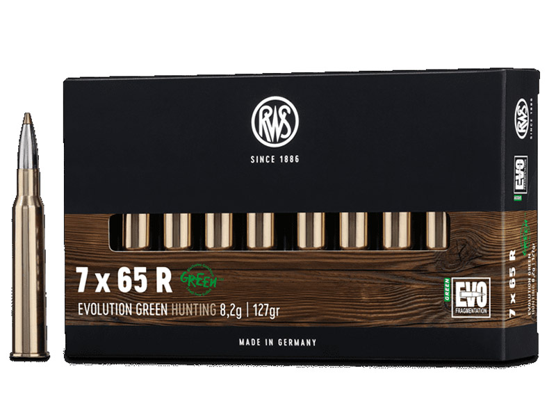 7x65R Evo Green  8,2g - 127gr