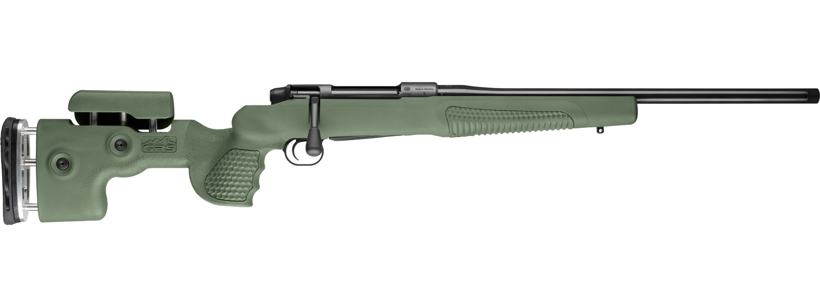 Mauser Repetierbüchse M18 Fenris  GSR-Schaft verstellbarer Direktabzug  lautlose Sicherung 