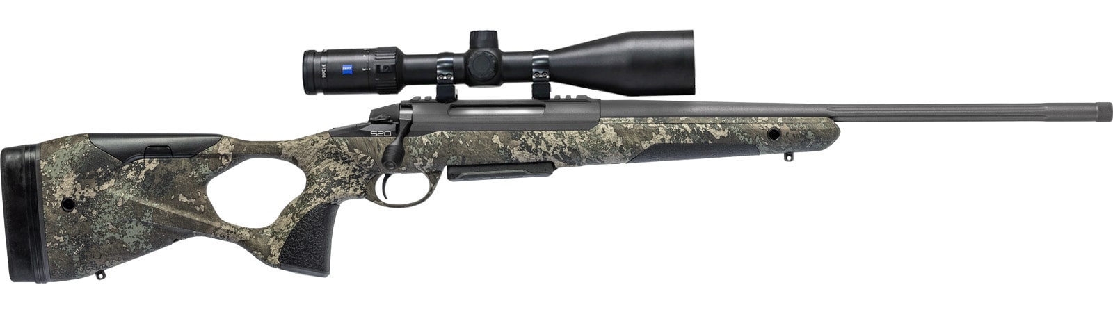 Sako S20 Hunter Cerakote Camo Komplettangebot inkl. Optik