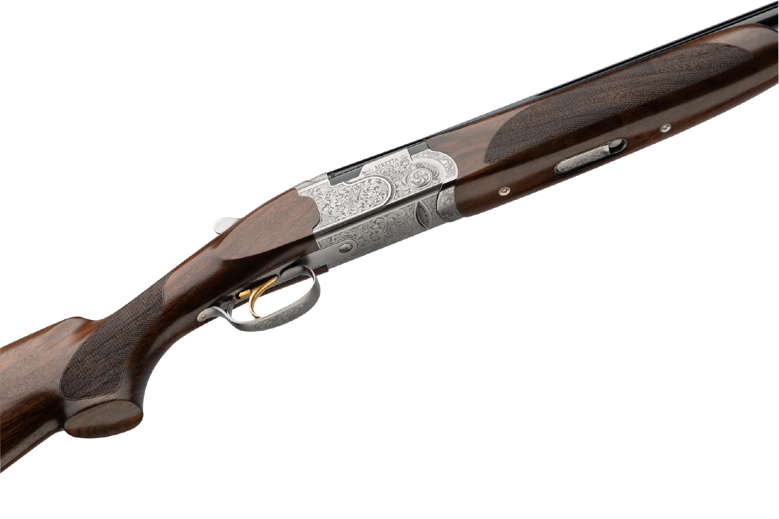 Beretta 687 Silver Pigeon 5 Bockdoppelflinte, edel Schafthölzer, Feinste Gravuren