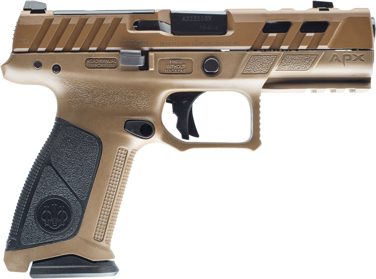 APX A1 Full Size Ported FDE 9mmLuger 19 Schuss