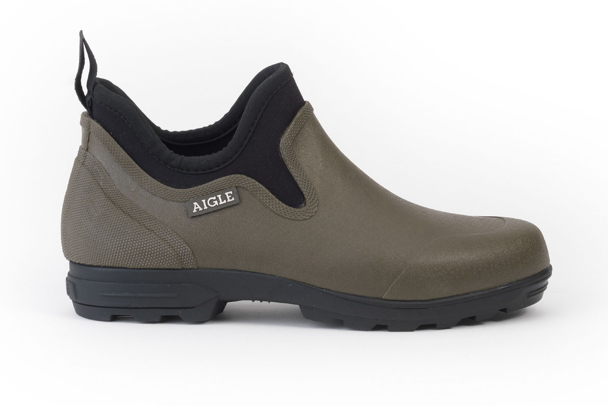 Aigle Schuh Lessfor Plus M Kaki - Der Lessfor Plus M Schuh von Aigle ist gut für Revierarbeiten oder den Alltag geeignet.