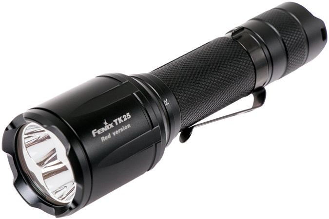 Fenix Taschenlampe TK25 LED Red Version - Die ultimative Jagdtaschenlampe