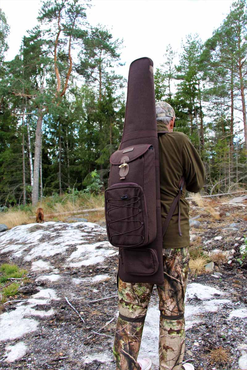 Rucksackfutteral Birk 130cm - Braun Mit Rucksacktrageriemen