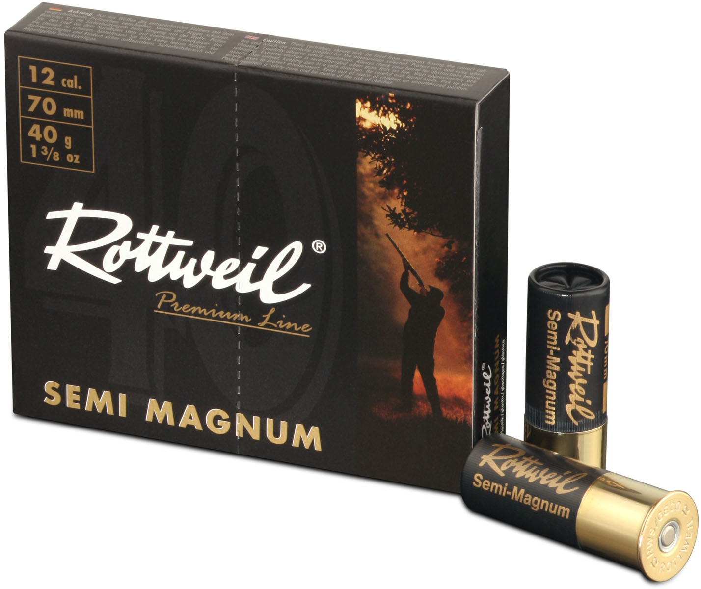 Rottweil 12/70 Semi Magnum 3,0mm - 40g - Magnumladung speziell für 70 mm Partonenlager