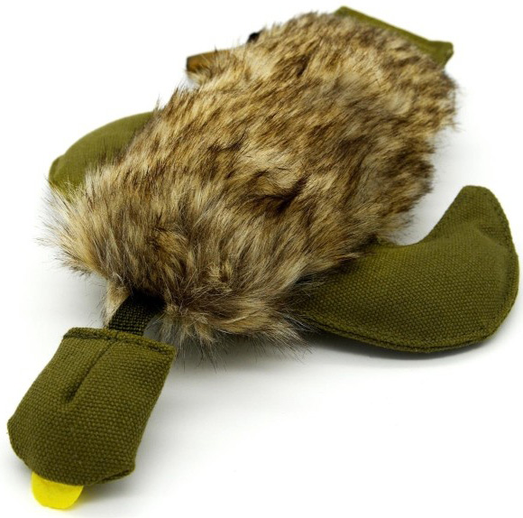 Apportierdummy Ente 300g , aus Nylon mit Kunstfell