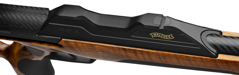 Walther RS3 Heritage Sevenstar, Detailansicht der Stelle an der eine Optik montiert werden kann