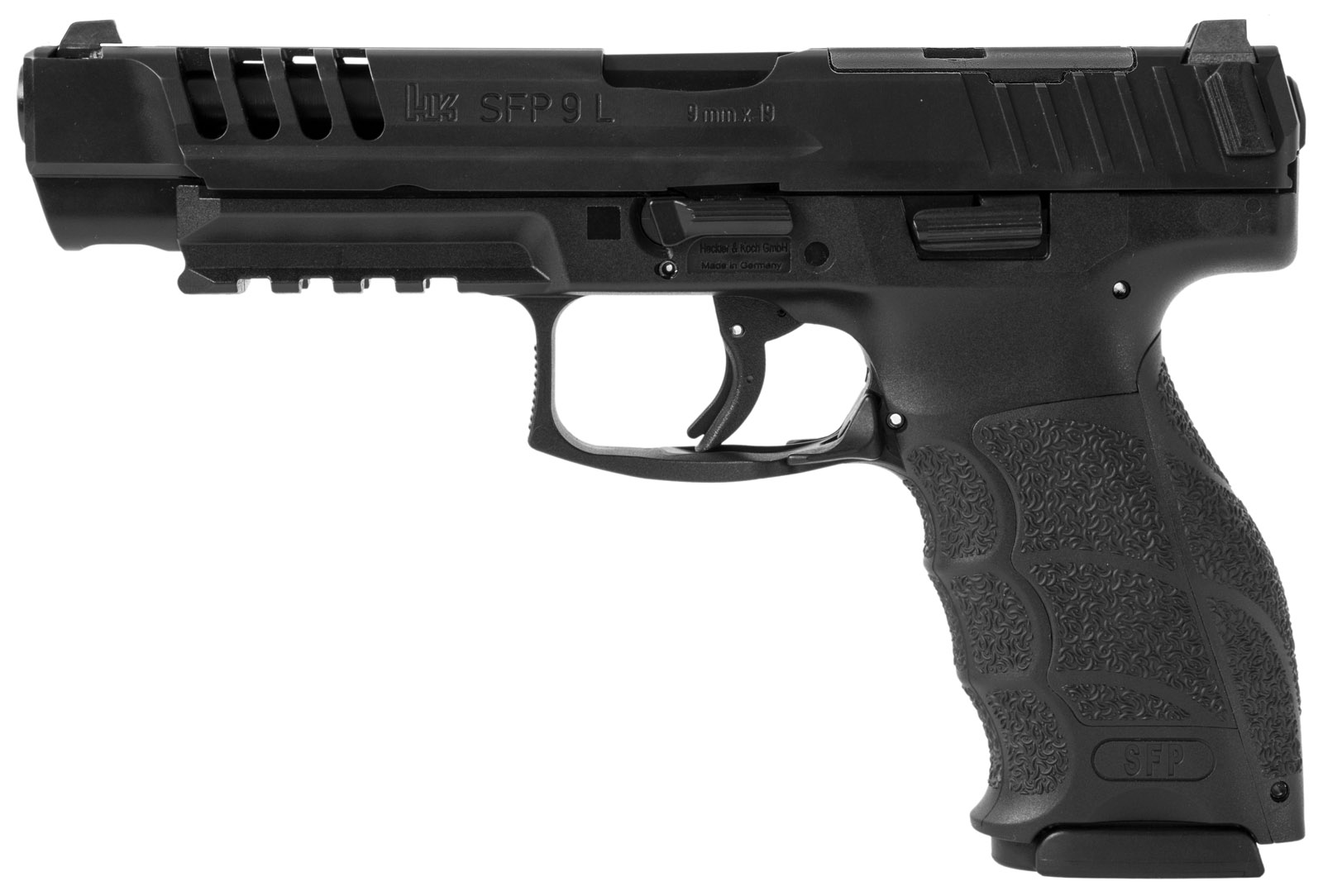 Heckler&Koch Pistole SFP9L OR  Optical Ready  Höchste Sicherheit  Vielseitige Griffgestaltung 