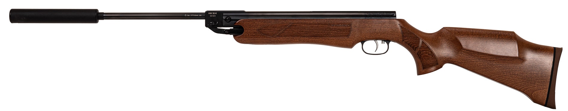 HW 35 SD 4,5mm (F) mit Schalldämpfer