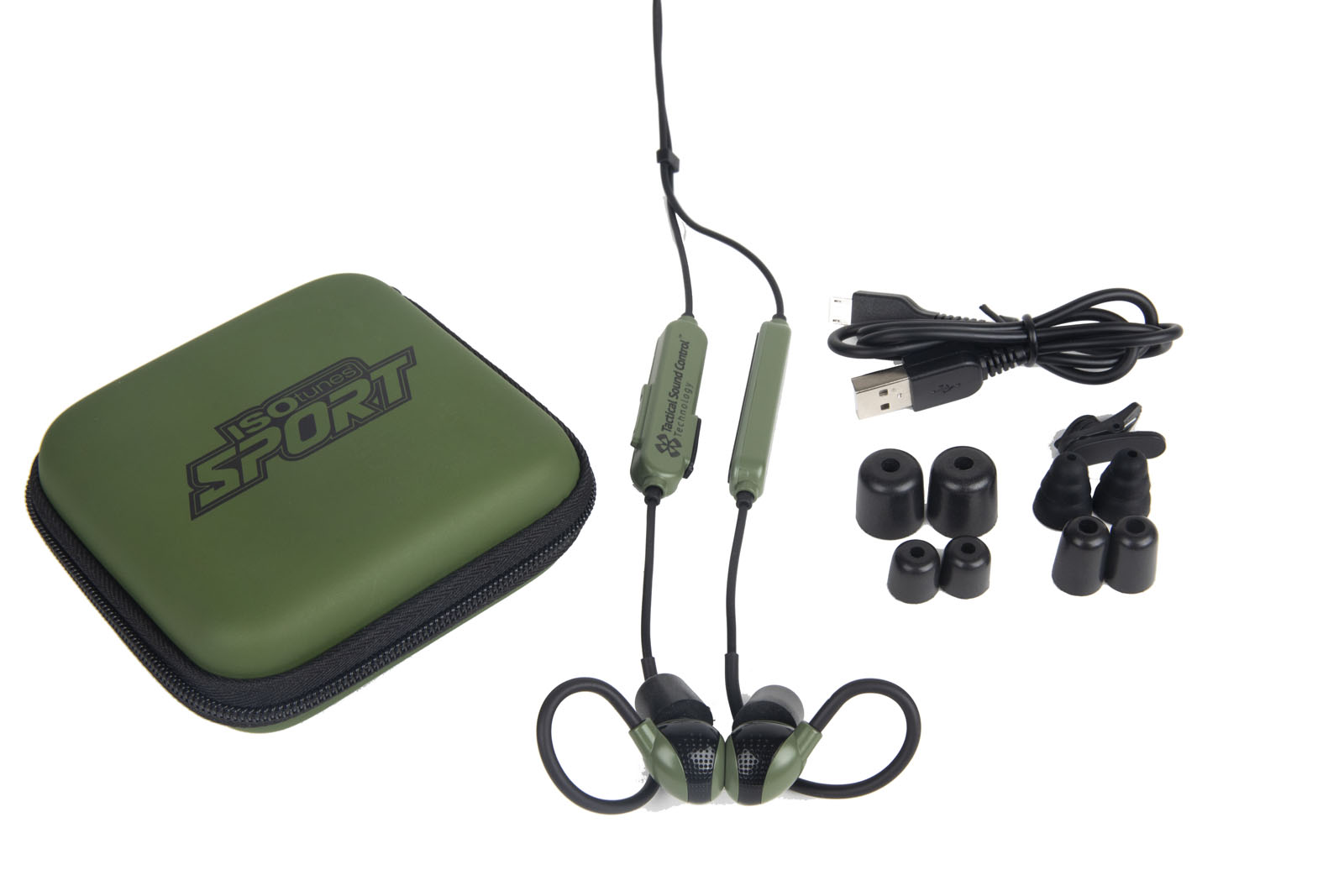 n-Ear-Gehörschutz mit Kopfhörerfunktion Sport Advance Tactical IT-36 von ISOtunes vereint aktiven Gehörschutz mit einer Kopfhörerfunktion
