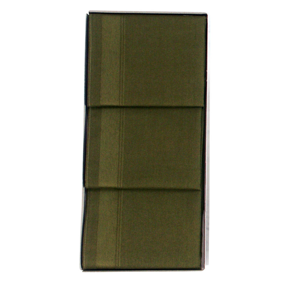 Taschentücher 3er-Set grün   Uni
