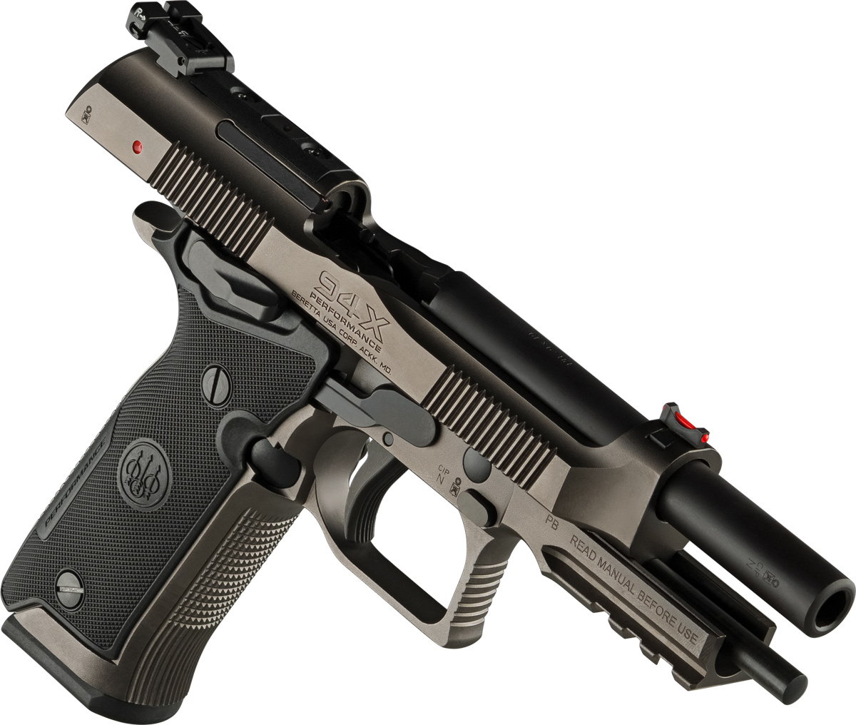 94X Performance Production RDO 9mmLuger Graphite Grey 20 Schuss