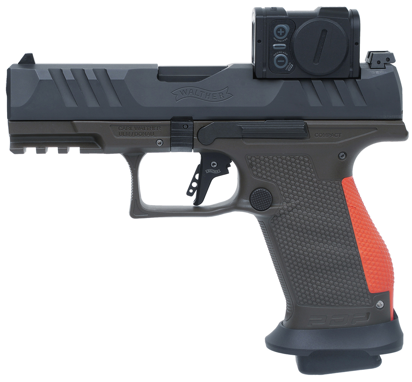 PDP Compact 4'' 9mmLuger Hunter Pro Set 18 Schuss + Reservemagazin Dynamic Performance Trigger