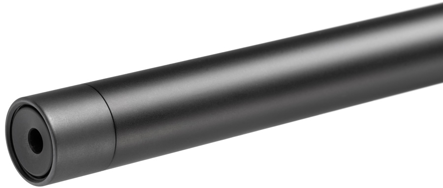 Sauer 101 Wolverine Detailansicht auf die Mündung des Laufs, mit Gewindeschutzkappe für das Gewinde