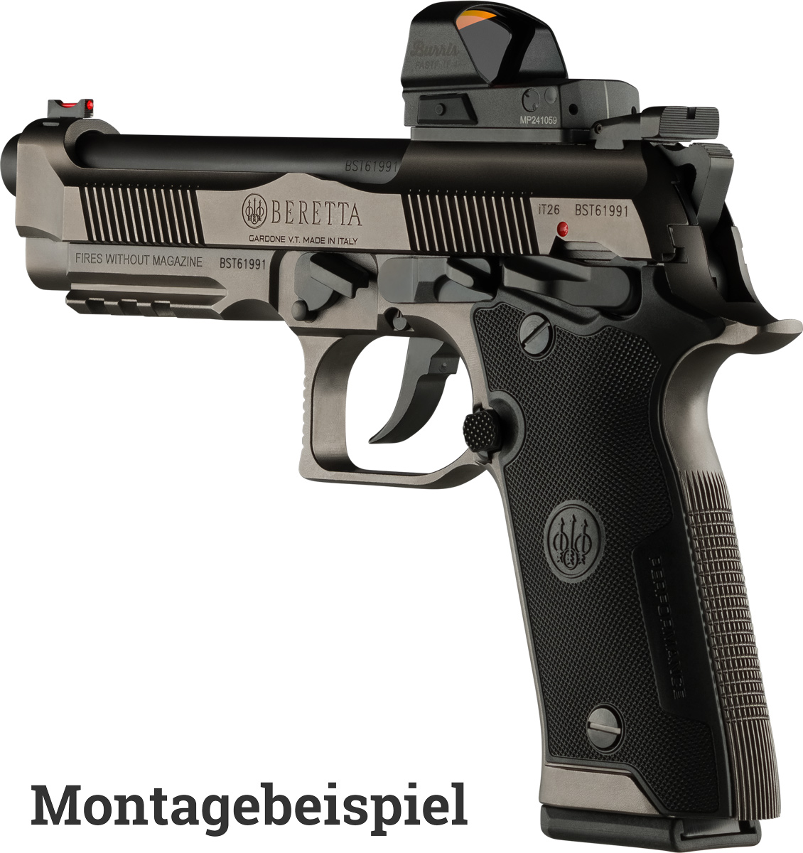 94X Performance Production RDO 9mmLuger Graphite Grey 20 Schuss