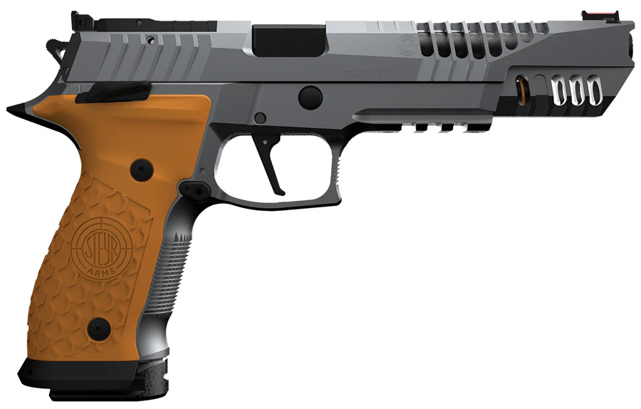 Steyr ATC Rock 6 OR, abgebildet ist die Pistole von Steyr von der rechten Seite