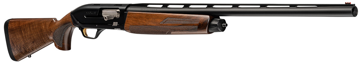 Maxus 2 Hunter von Browning, der Kamera zugewendet, Selbstladeflinte in 12/76