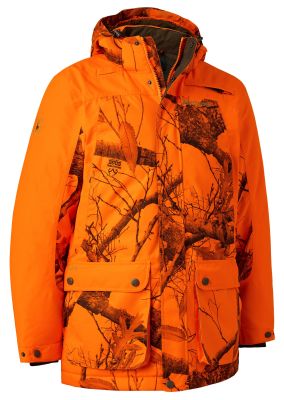 Royal Hunter Jagdmütze Mit Eingenähtem Hirsch – Signalorange Für Drückjagd, Verstellbar, Für Herren & Damen